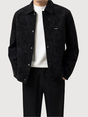 Lightly Mature Short Jacket Black Jacket