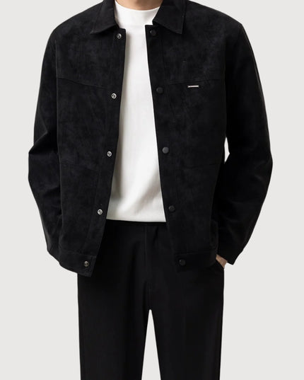 Lightly Mature Short Jacket Black Jacket