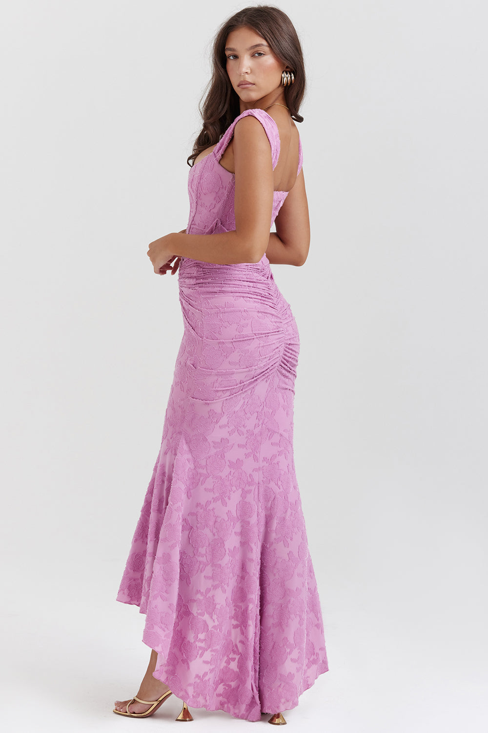 Aubree | Elegant Waist Dress Dresses