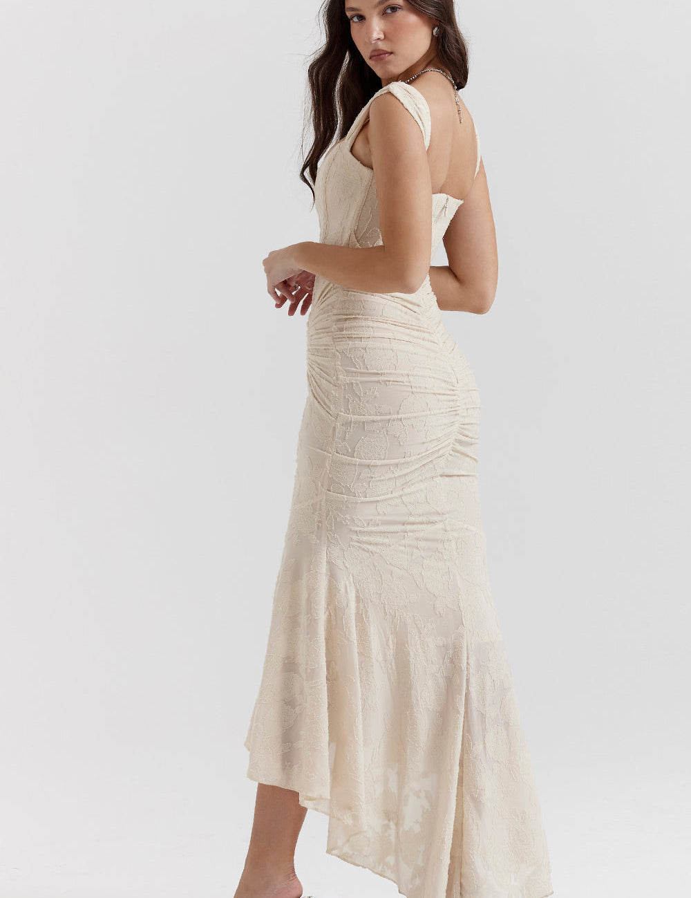 Aubree | Elegant Waist Dress Dresses