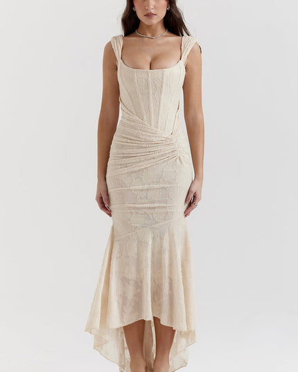 Aimie | Elegant Waist Dress Dresses