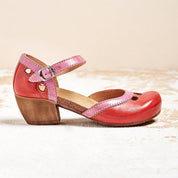Orthopedic Sandals with Low Heel Sandals