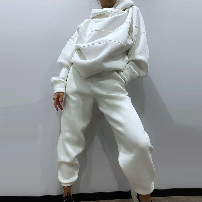 Women's Stylish Two-Piece Tracksuit Set Outfit Sets