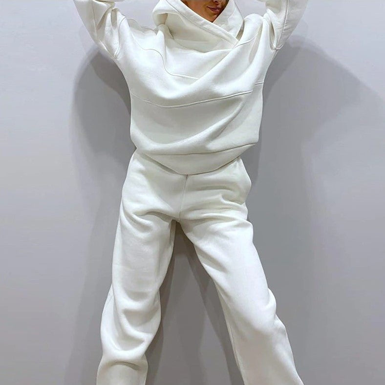 Women's Stylish Two-Piece Tracksuit Set Outfit Sets