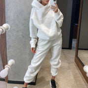 Women's Stylish Two-Piece Tracksuit Set Outfit Sets