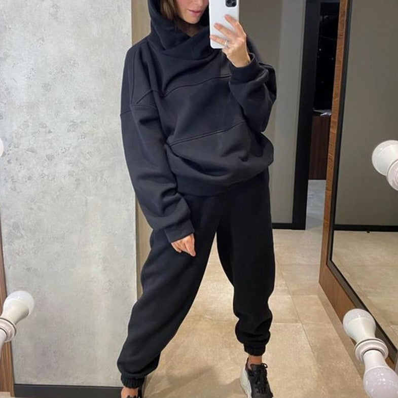 Women's Stylish Two-Piece Tracksuit Set Outfit Sets
