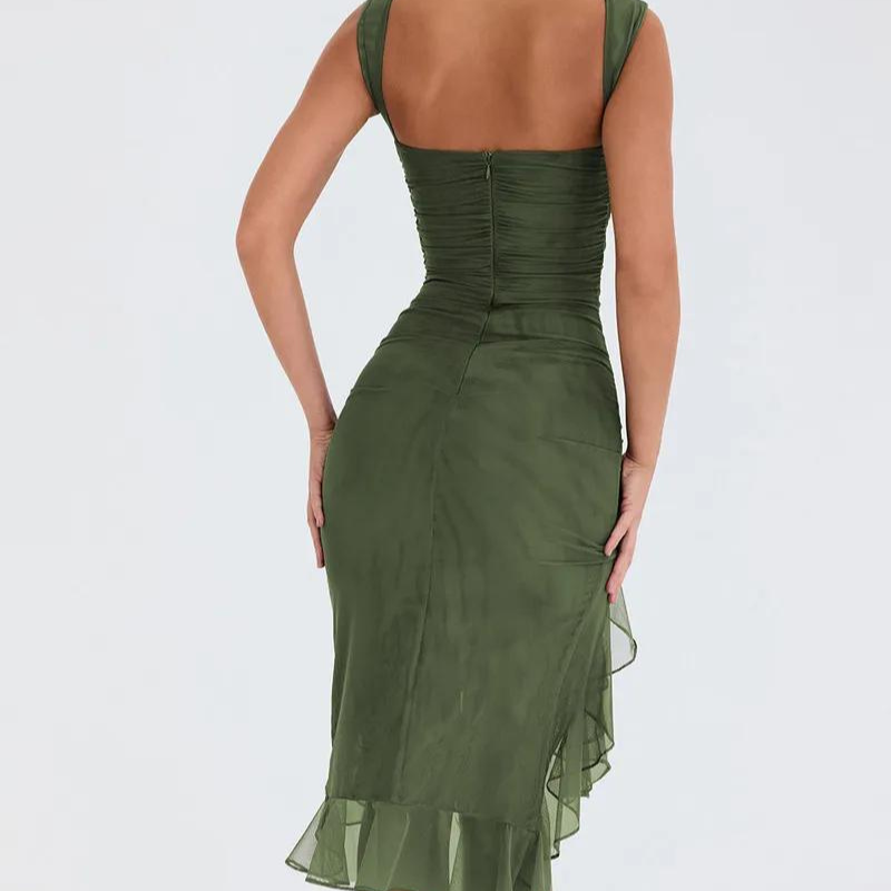 Haileys | Ruffle Midi Dress Dresses