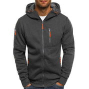 Jarrett | Men's Hooded Sweatshirt Dark Gray Hoodie