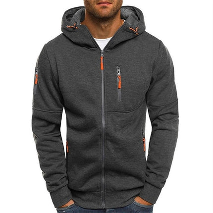 Jarrett | Men's Hooded Sweatshirt Dark Gray Hoodie