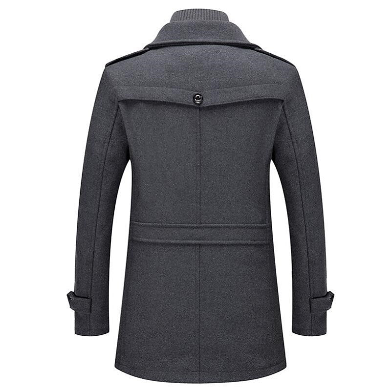 Men's Wool Blend Overcoat Coat