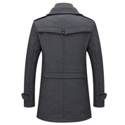 Men's Wool Blend Overcoat Coat