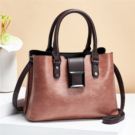 Big Buckle Handbags Apricot Big Buckle Handbags