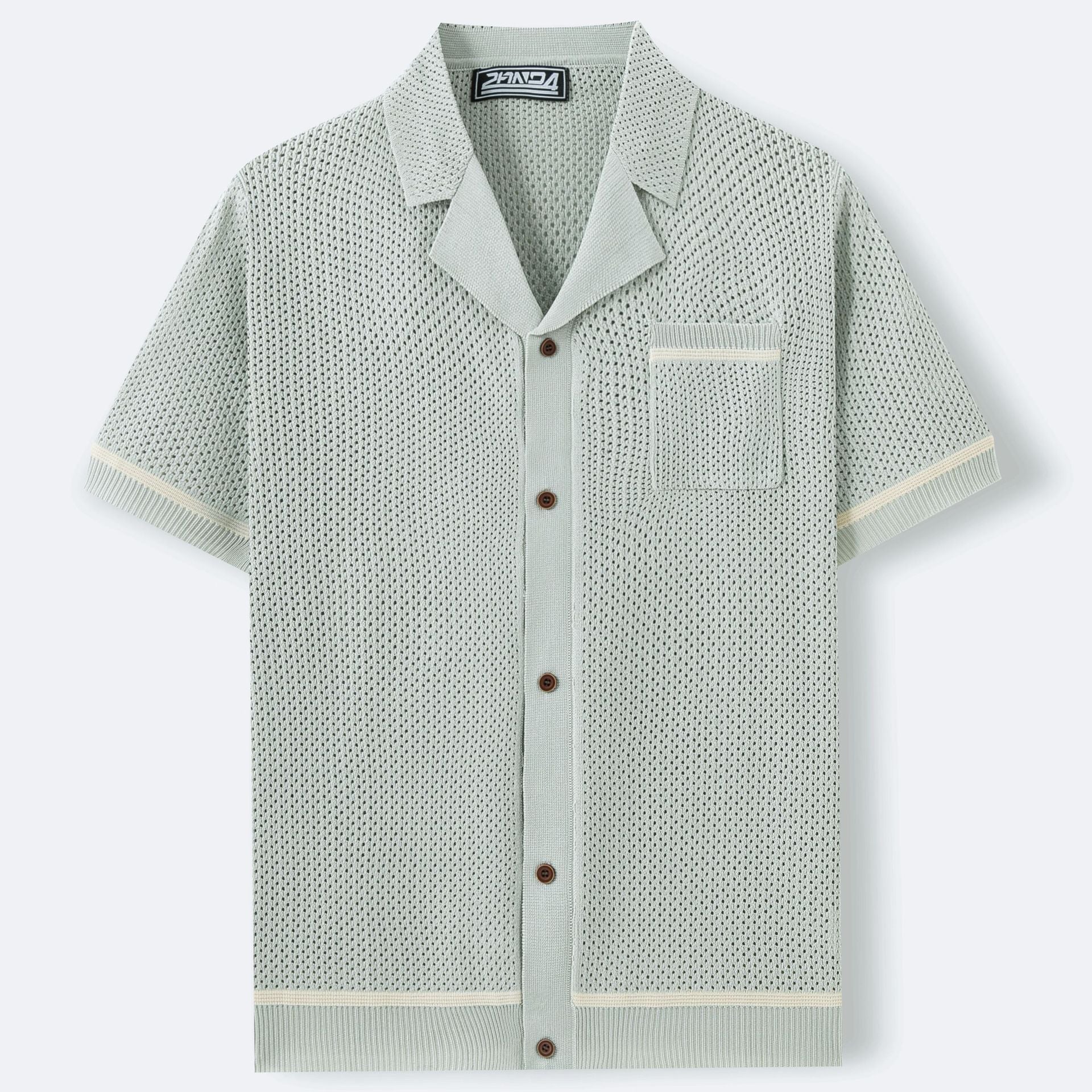 Amalfi Cuban Collar Polo Shirt Shirts
