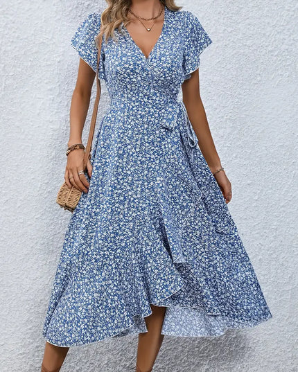 Josephine | Floral Dress Blue Dresses