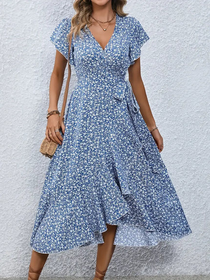 Josephine | Floral Dress Blue Dresses
