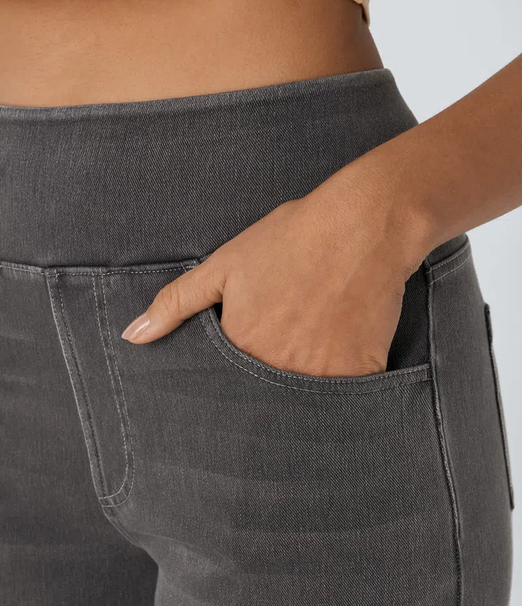 Mel | Comfortable high-waisted jeans Pants