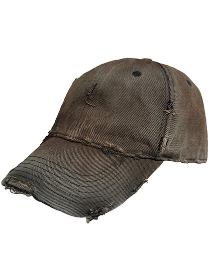 Unisex Mesh-Rust Embroidery Cap Design Adjustable Caps