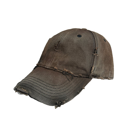 Unisex Mesh-Rust Embroidery Cap Design Adjustable Caps