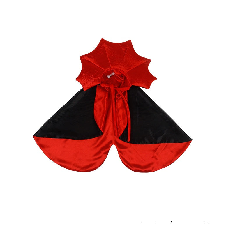 Pet Vampire Cloak Halloween Costume Pet Apparel