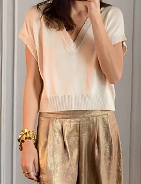 Helvi - Golden Set Apricot Gold Outfit Sets