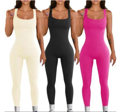 Women's Suspender Tank Top Tights 3PCS