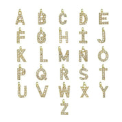 Dainty Beaded Initial Necklace Necklace