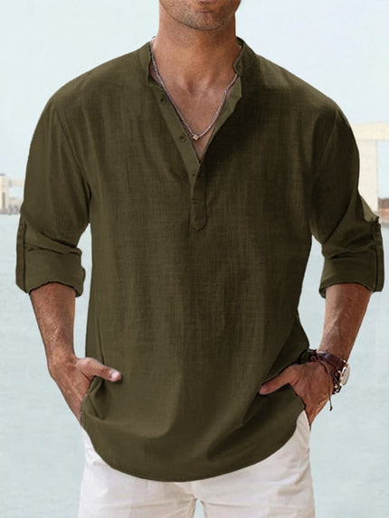 Fresco™ | Comfortable fresh shirt Dark green