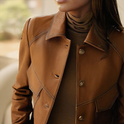 Women's Vintage Genuine Leather Jacket Leather Jacket