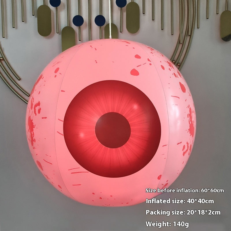 Luminous PVC Halloween Party Ornament 5 Style Halloween Decorations