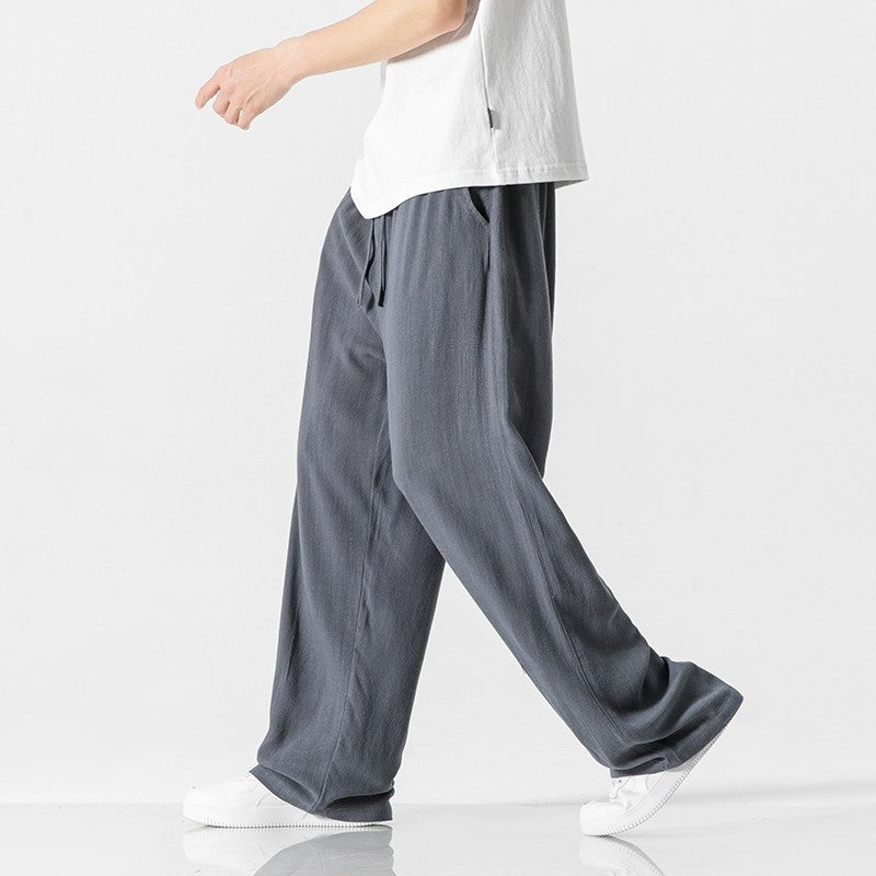 Men's Summer Linen Pants Trousers