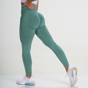 Sabrina | Curves Yoga Leggings (Long) Forest green Legging