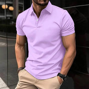 Finn | Sporty Polo Lila T Shirts