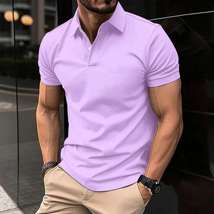 Finn | Sporty Polo Lila T Shirts