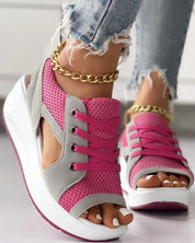 Mila™ - Stylish Orthopedic Sandals Contrast Panels
