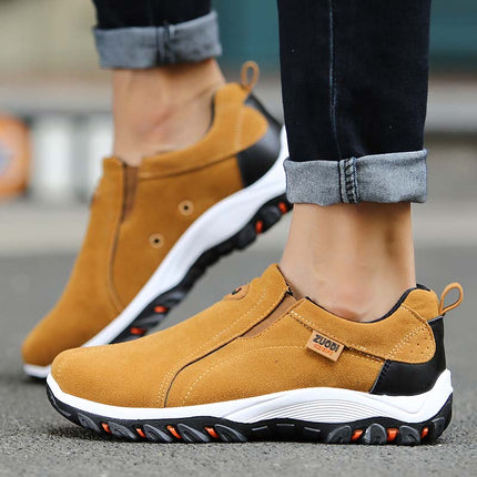Comfortable Orthopedic Shoes Brown Men Shoes