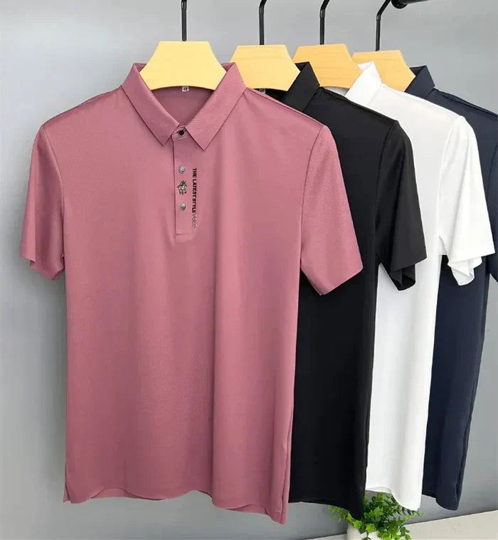 Men's Wrinkle-Free Polo Shirt Polo Shirts