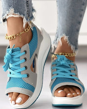 Mila™ - Stylish Orthopedic Sandals Contrast Panels