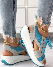 Mila™ - Stylish Orthopedic Sandals Contrast Panels