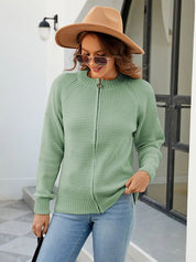Eleanor | Waffle Cardigan Coats & Jackets