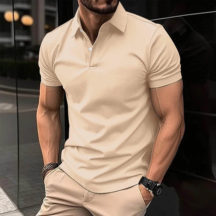 Finn | Sporty Polo Khaki T Shirts