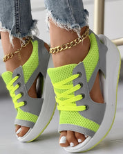 Mila™ - Stylish Orthopedic Sandals Contrast Panels