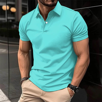 Finn | Sporty Polo Light Green T Shirts