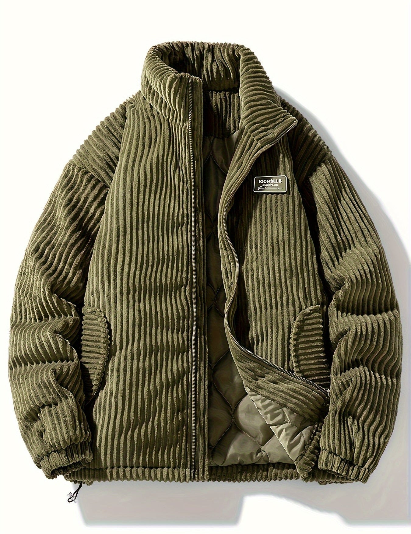 Wide Wale Corduroy Quilted Jacket Forrest Jacket