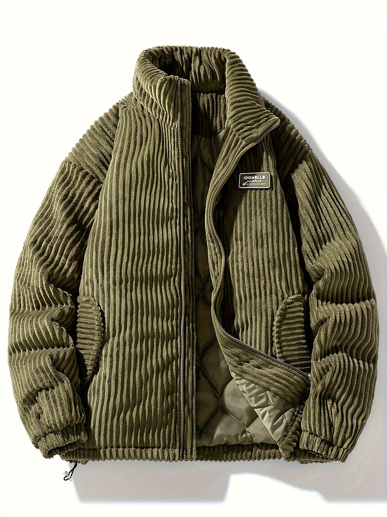 Wide Wale Corduroy Quilted Jacket Forrest Jacket