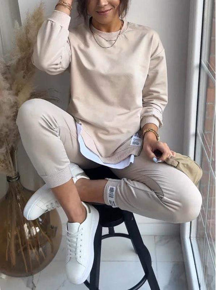 Alice | Comfortable Loungewear Set Khaki