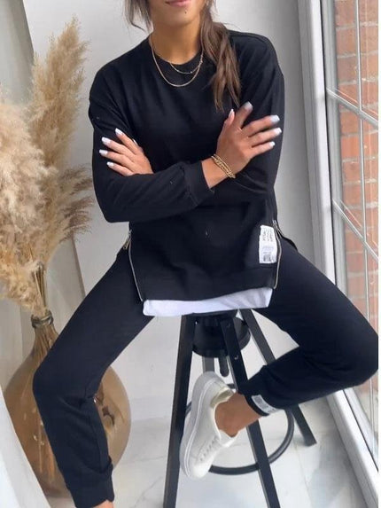 Alice | Comfortable Loungewear Set Black