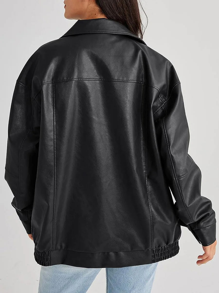 Masie | Oversized Bomber Jacket