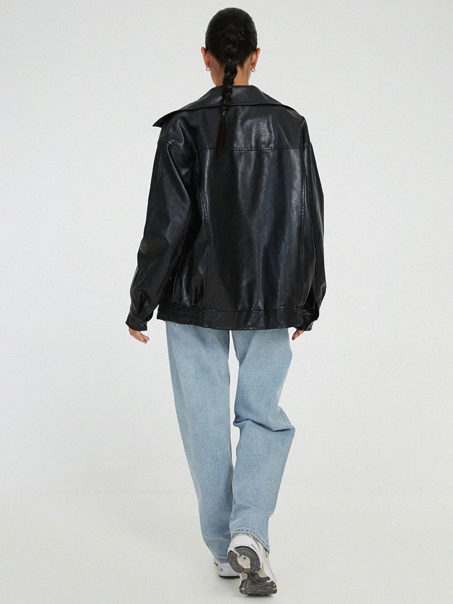 Masie | Oversized Bomber Jacket