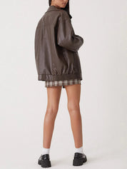 Masie | Oversized Bomber Jacket