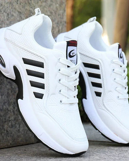 UrbanStride Non-Slip Elevated Sneakers White Shoes